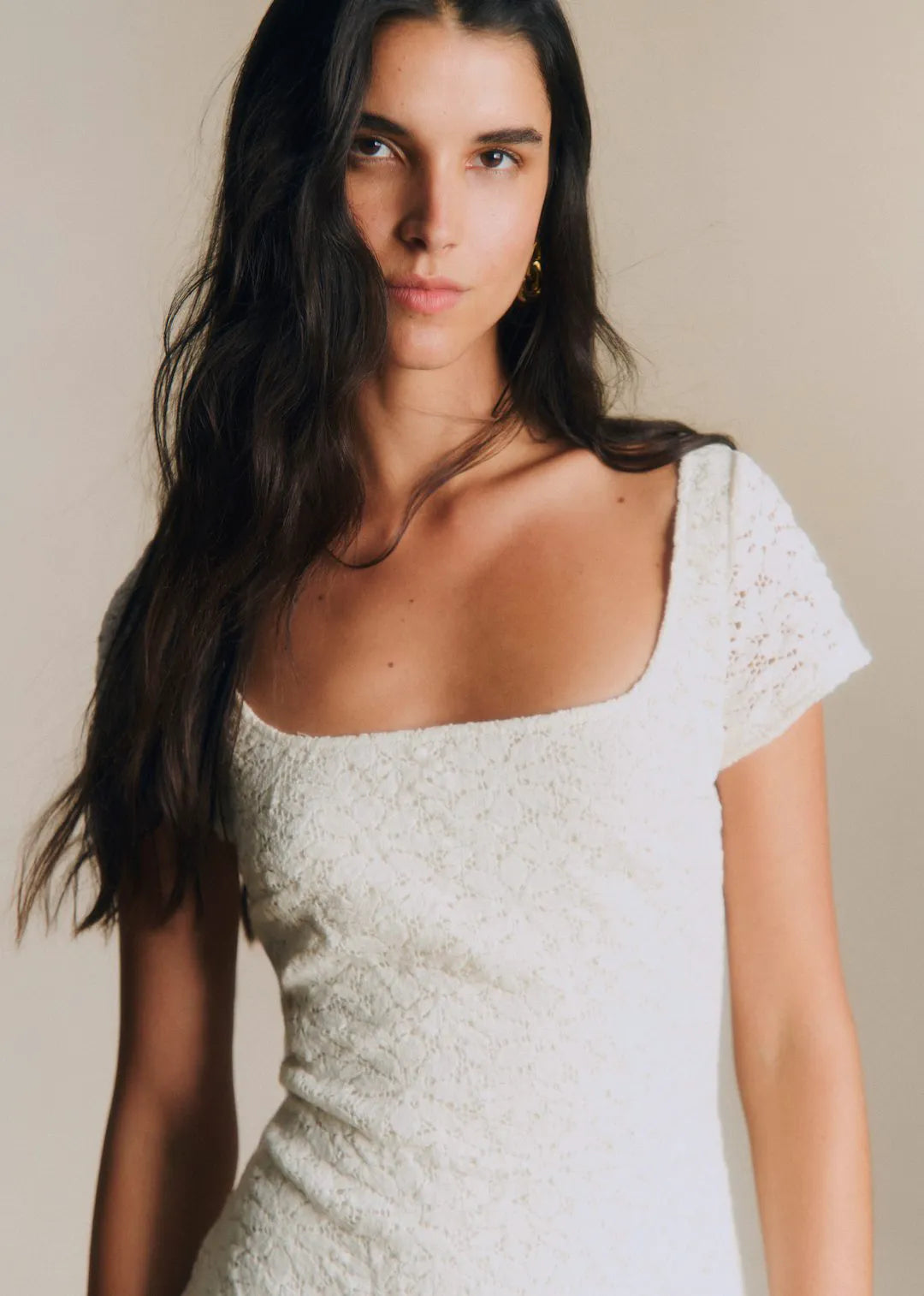 Ecru Guipure Lace