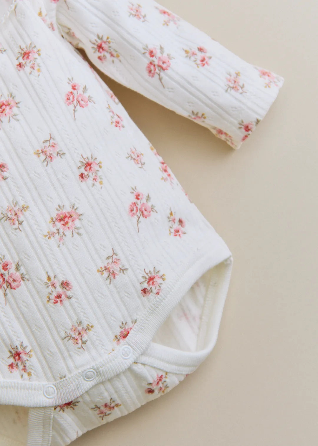 Milky White / Joe Floral Print