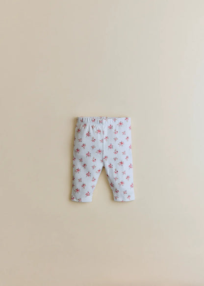 Milky White / Joe Floral Print