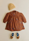 Caramel Laurette Embroidery