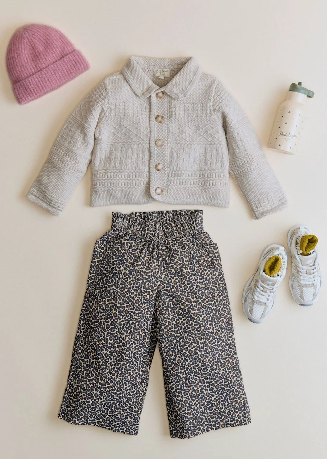 Beige Leopard Print