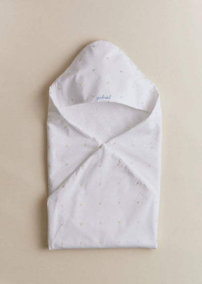 Beige Heart Print