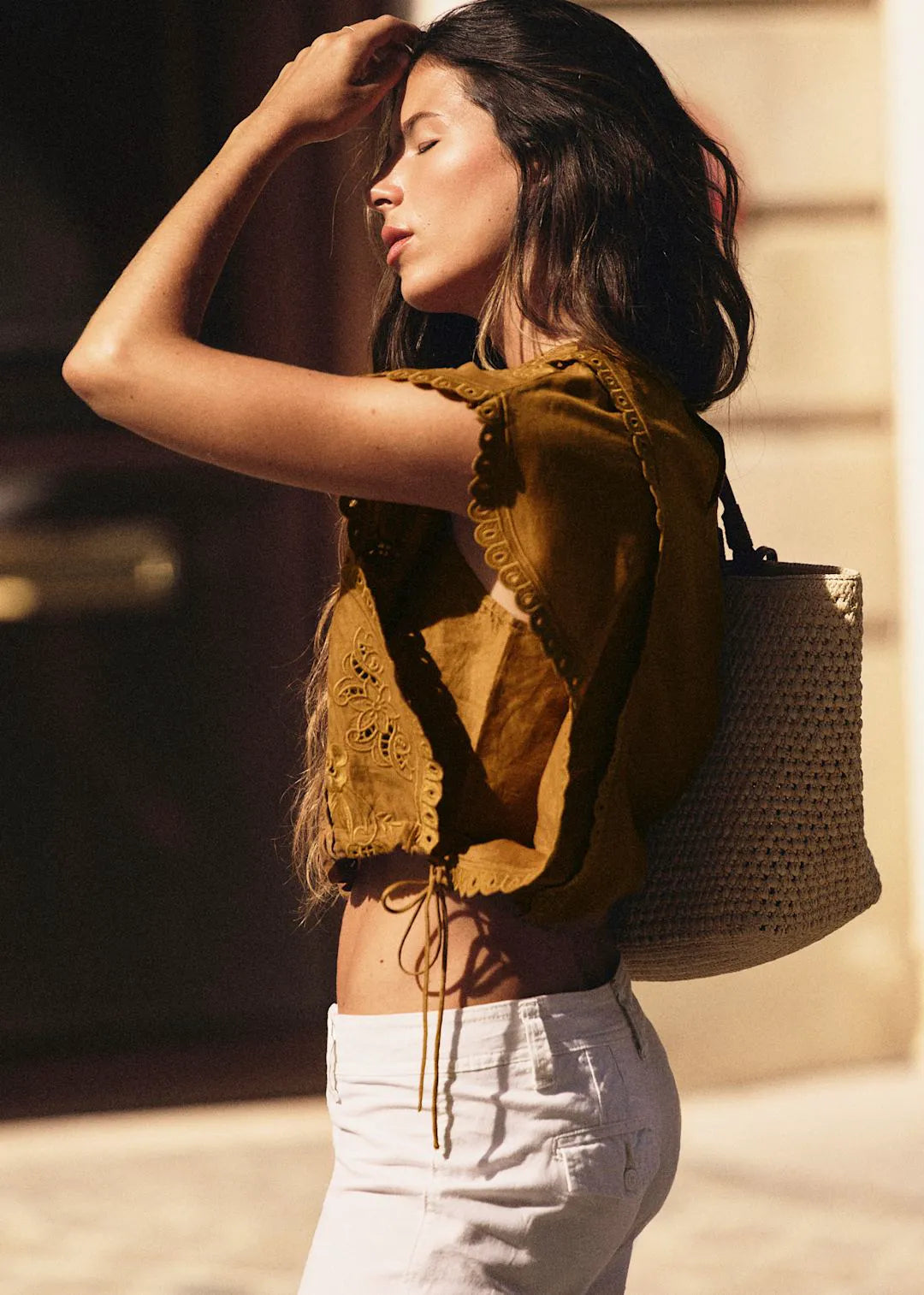 Embroidered Bronze