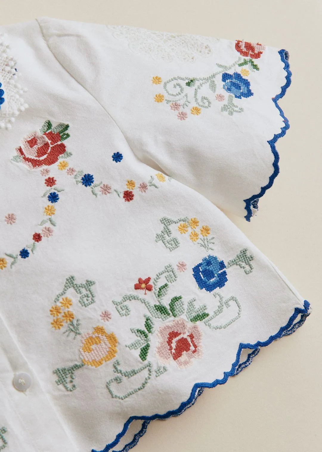 Spring Placed Embroidery