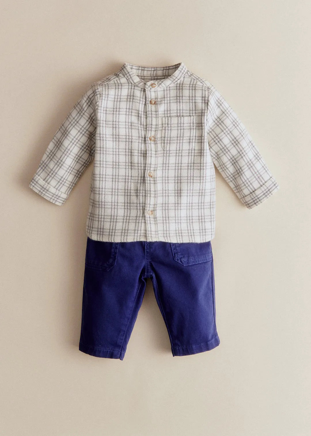 Soft Grey Checks