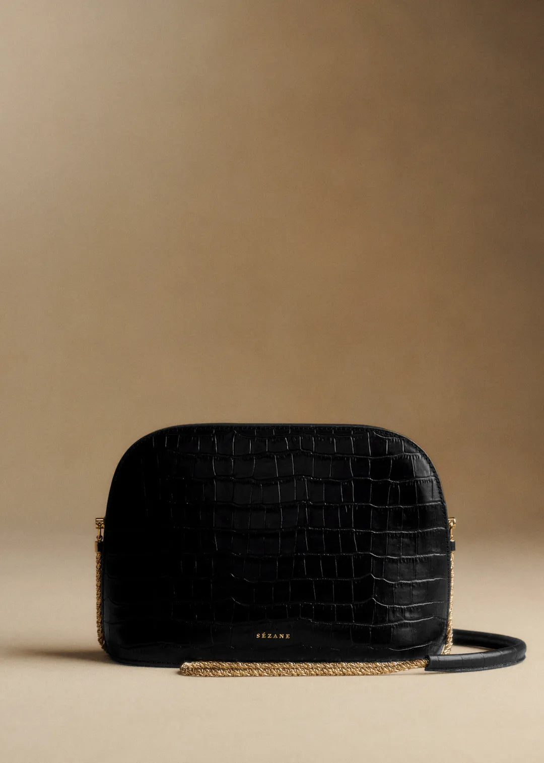 Black Crocodile Print