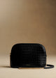 Black Crocodile Print