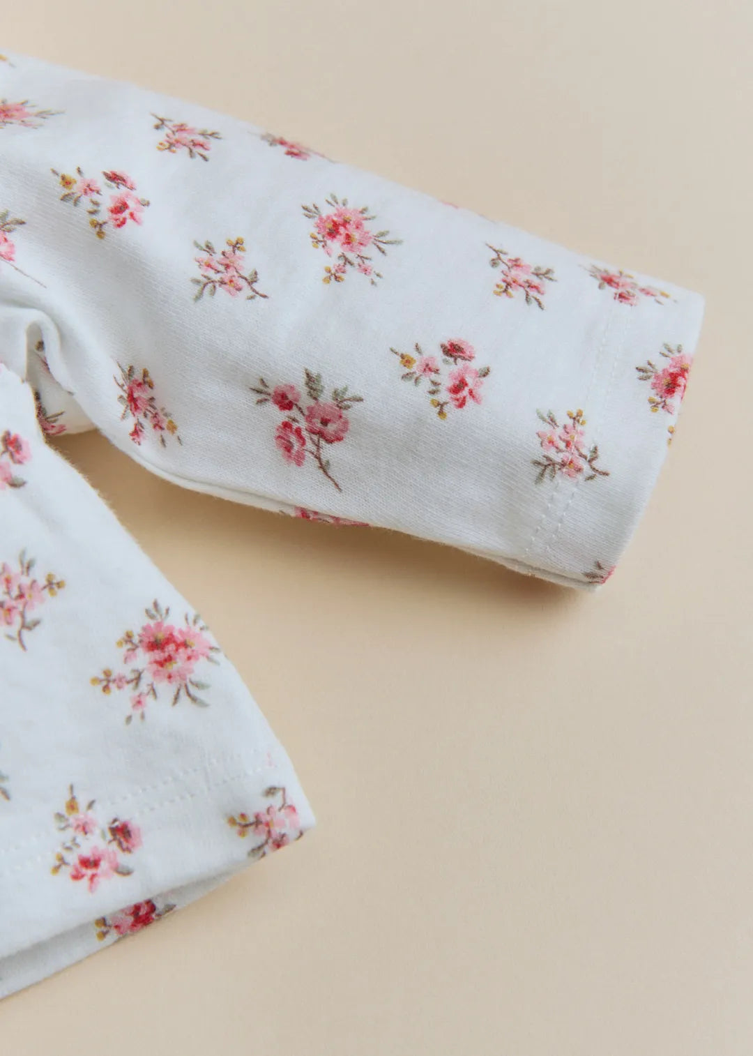 Milky White / Joe Floral Print