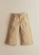 Ochre Ecru Gingham Checks