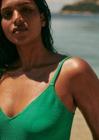 Bright green