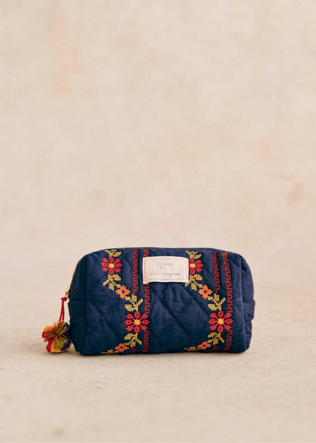 Marine Blue with Jazmin Embroidery