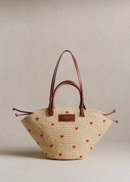 Raffia Heart Embroidery