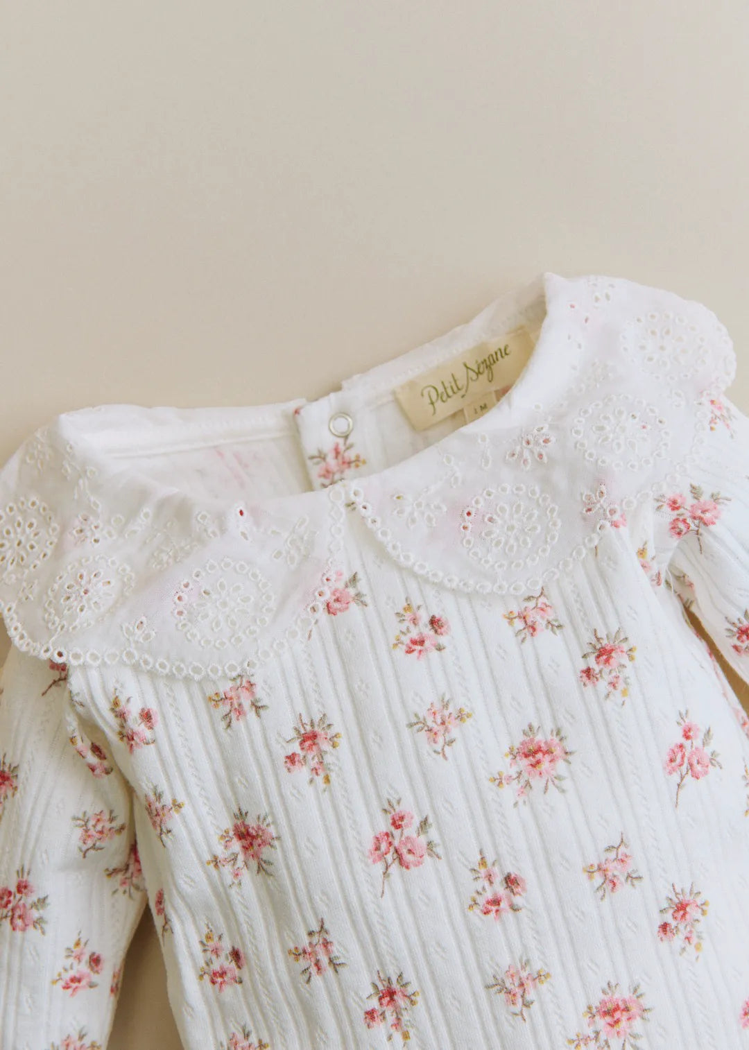 Milky White / Joe Floral Print