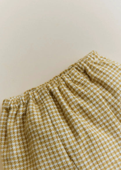 Ochre Houndstooth
