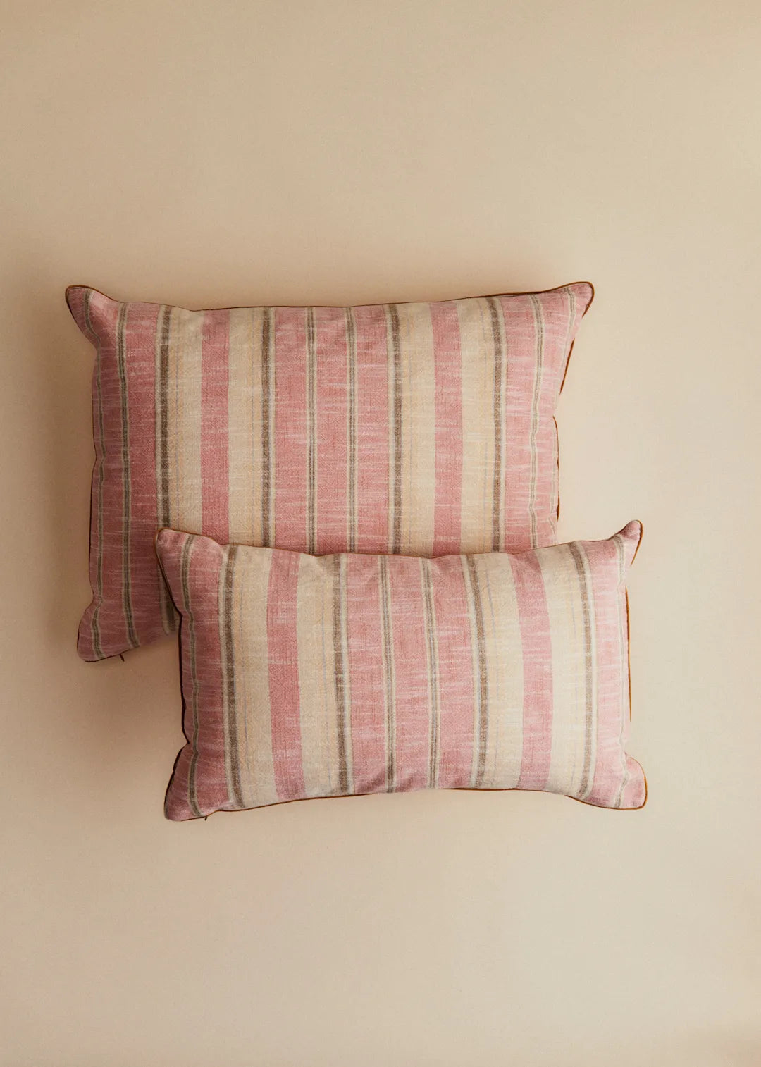 Pink and Ecru