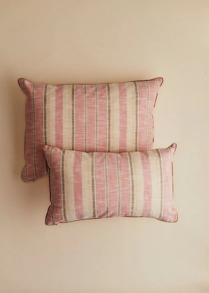 Pink and Ecru