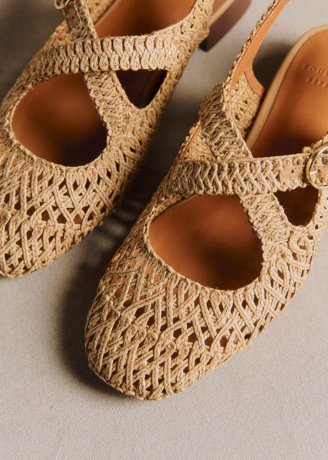 Woven Beige Textile