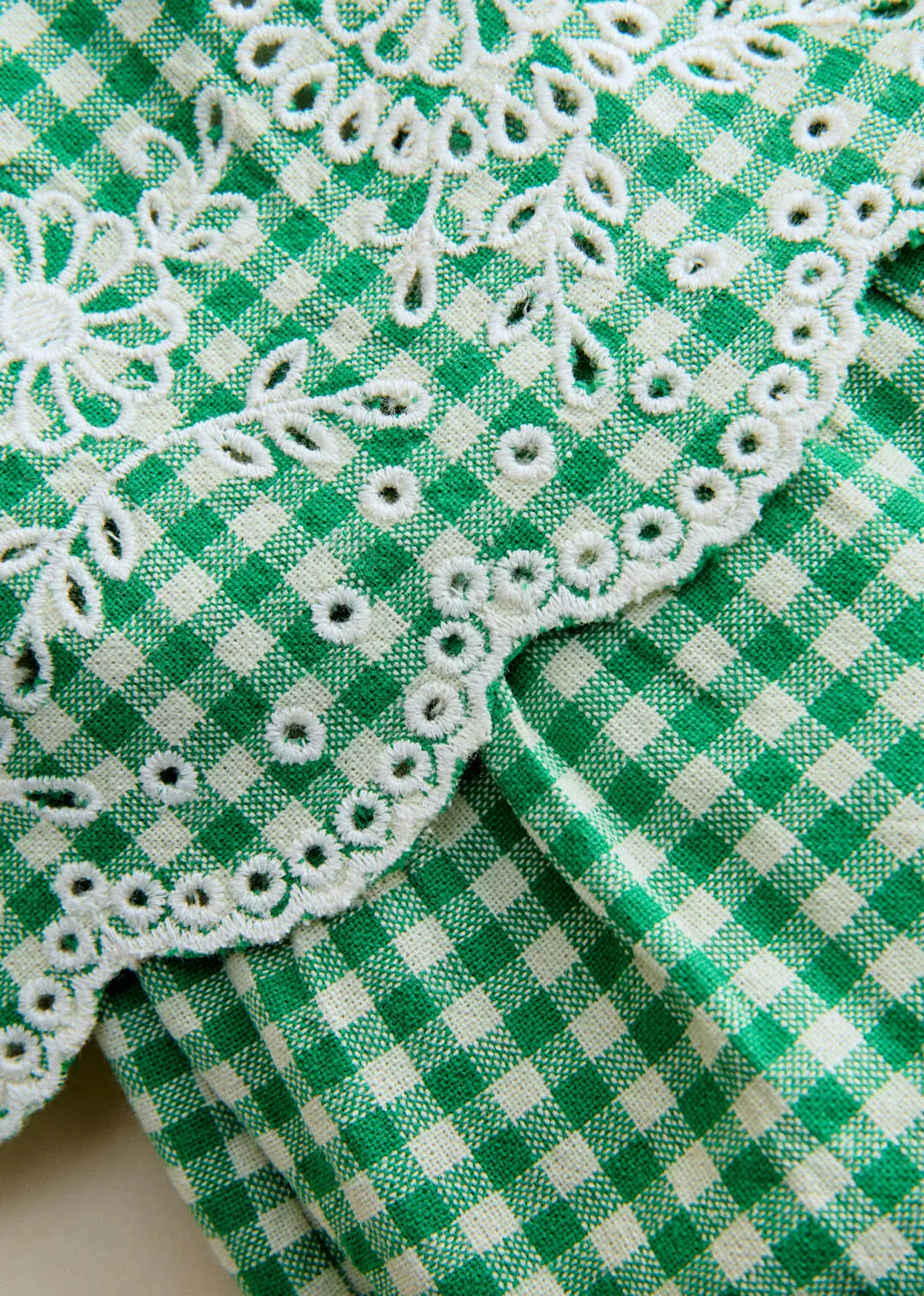 Green Gingham