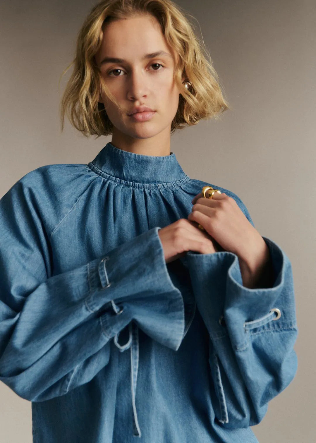 Chambray blue