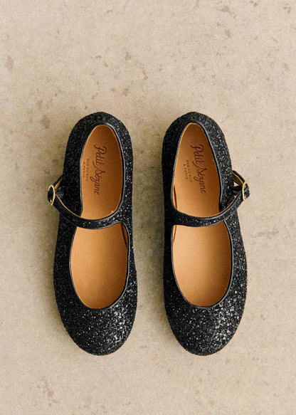 Black Glitter