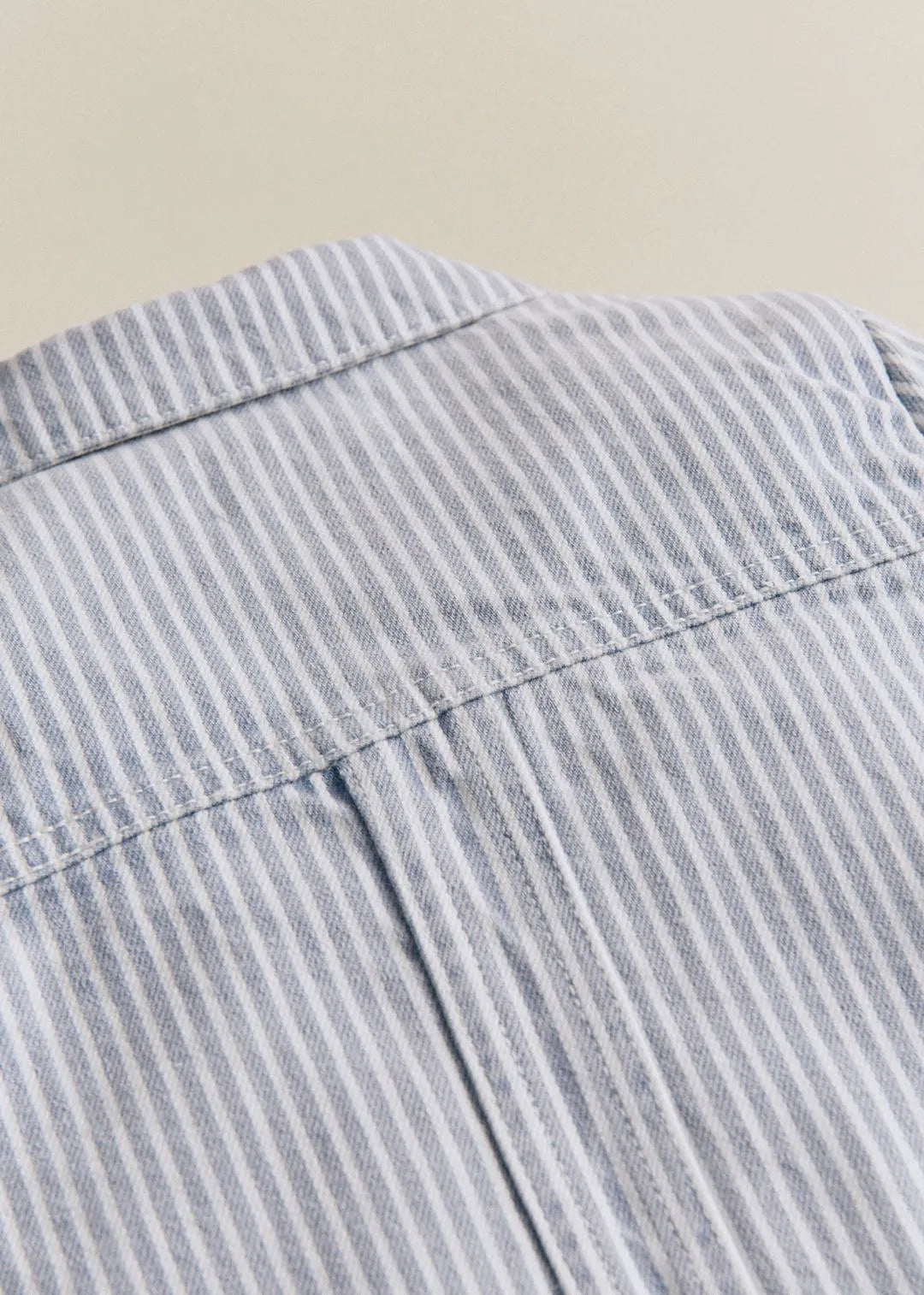 Blue Striped Denim