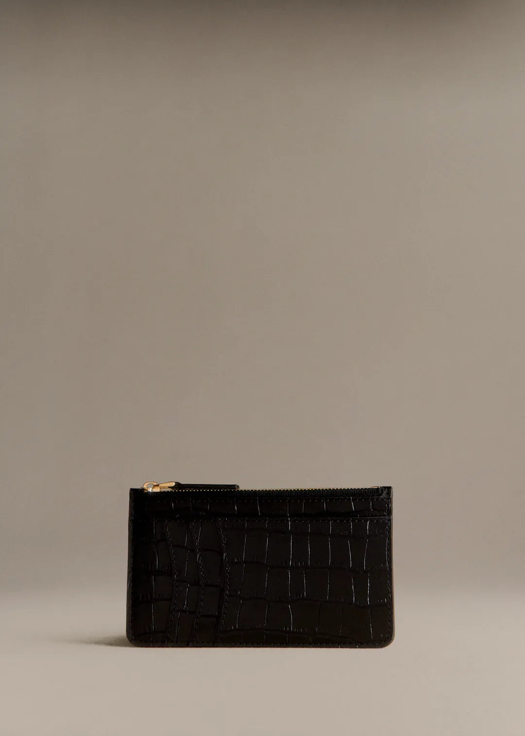 Black Crocodile Print