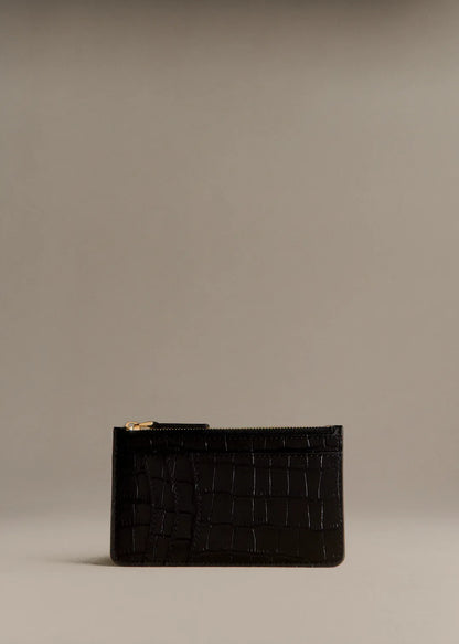 Black Crocodile Print