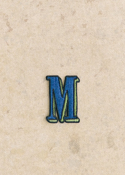 Letter M - Blue