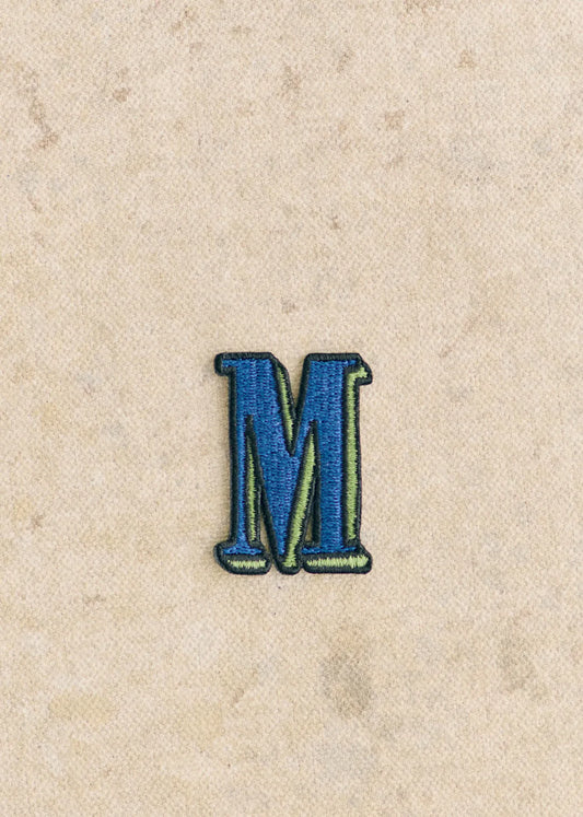 Letter M - Blue