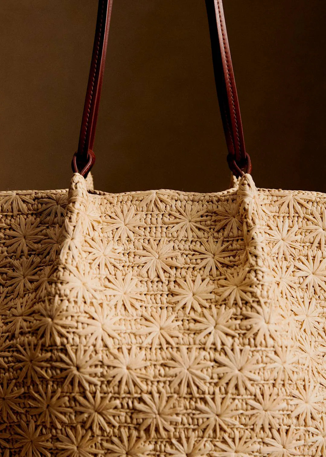 Natural Raffia Embroidery