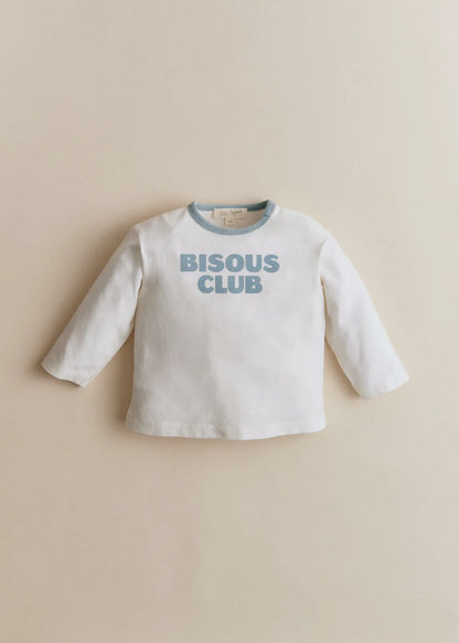 Ecru / vintage blue