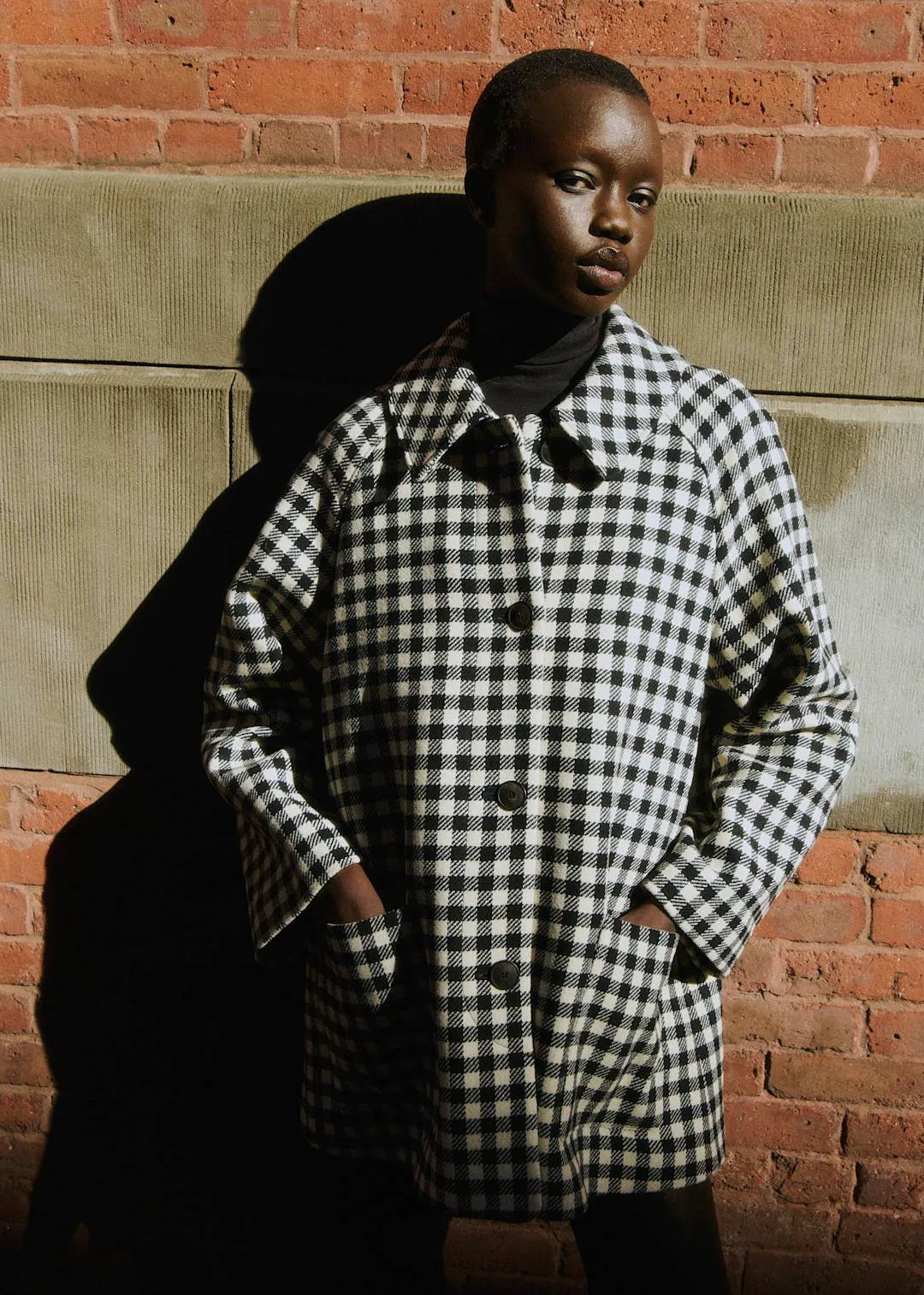 Black and White Gingham