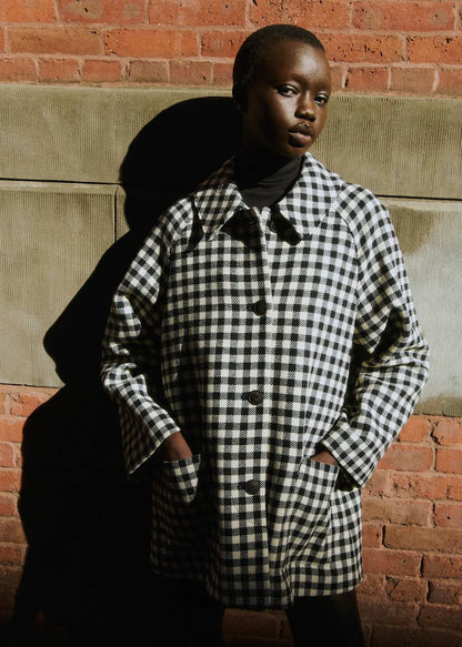 Black and White Gingham