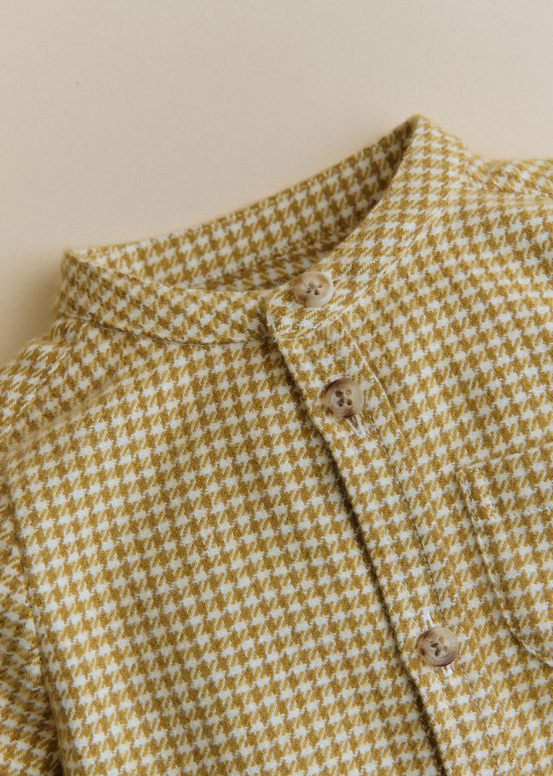 Ochre Houndstooth